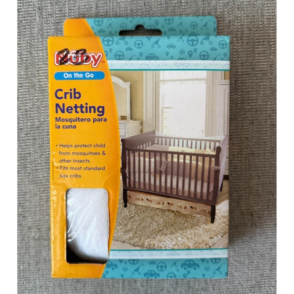 Nuby‎ On The Go Crib Netting Elastic Edge